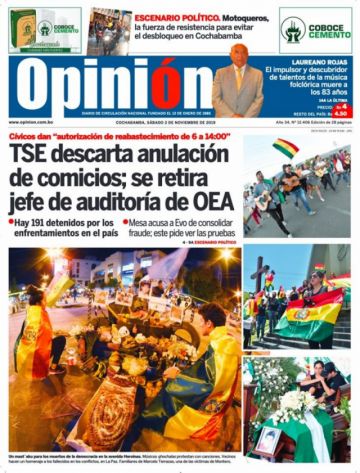 Opinión, Cochabamba.