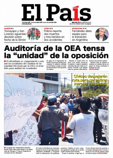 El País, Tarija.