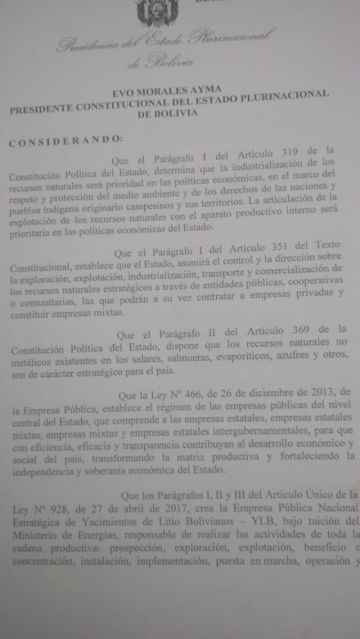 El texto del documento.