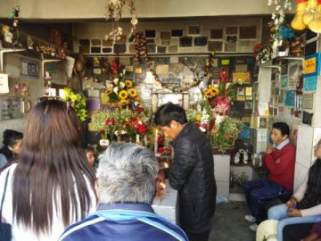 Las familias acuden desde temprano este domingo.