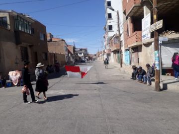 Así están las calles potosinas este lunes.