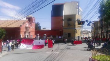 Así están las calles potosinas este lunes.