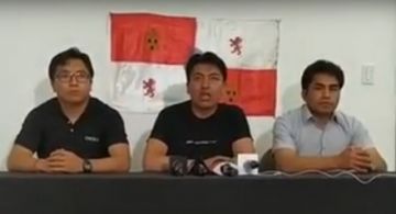 La conferencia de prensa de Pumari (captura de pantalla).