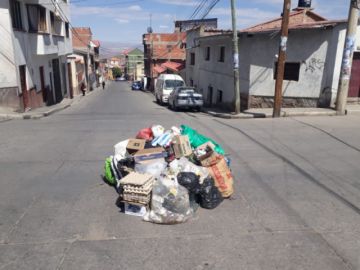 Así están las calles potosinas este lunes.
