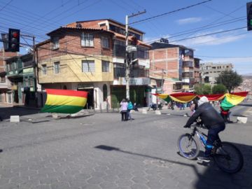 Así están las calles potosinas este lunes.