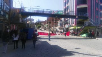 Así están las calles potosinas este lunes.