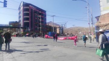Así están las calles potosinas este lunes.