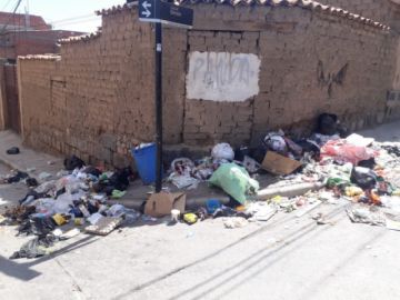 Así están las calles potosinas este lunes.