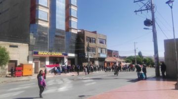 Así están las calles potosinas este lunes.