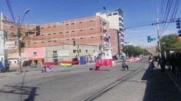 Así están las calles potosinas este lunes.