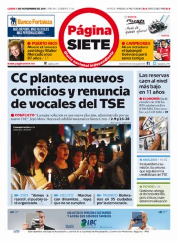 Página Siete, La Paz.