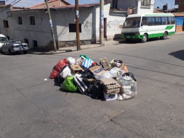 Así están las calles potosinas este lunes.
