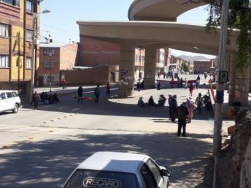 Así están las calles potosinas este lunes.