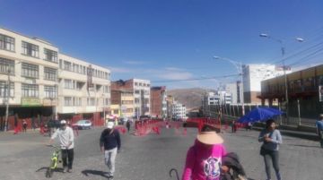 Así están las calles potosinas este lunes.