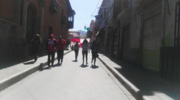 Así están las calles potosinas este lunes.