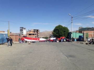 Así están las calles potosinas este lunes.