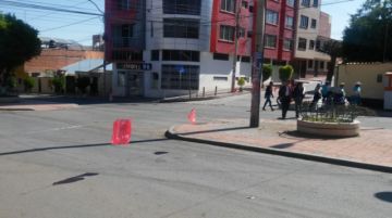 Así están las calles potosinas este lunes.