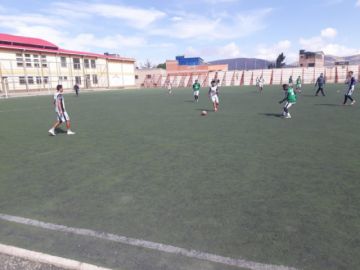 Entrenan en Las Delicias.