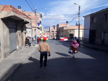 Así están las calles por la mañana de este martes.