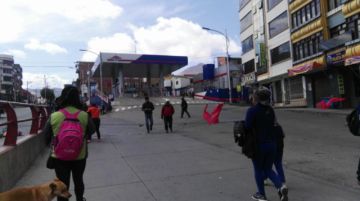 Así están las calles por la mañana de este martes.