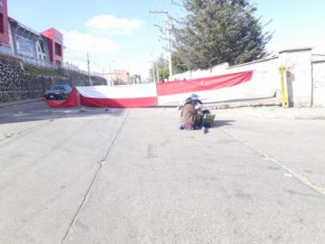 Así están las calles por la mañana de este martes.