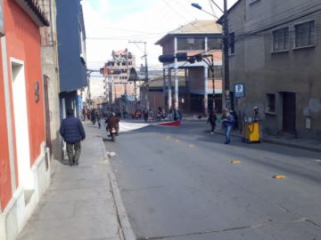 Así están las calles por la mañana de este martes.