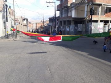 Así están las calles por la mañana de este martes.