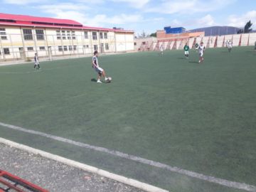 Entrenan en Las Delicias.