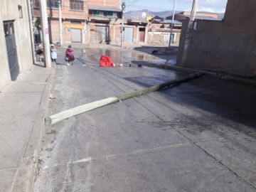 Así están las calles por la mañana de este martes.
