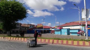 Así están las calles por la mañana de este martes.