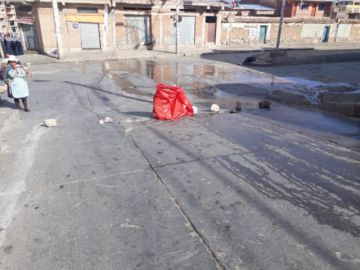 Así están las calles por la mañana de este martes.