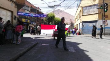 Así lucen las calles en la mañana del miércoles 6 de noviembre.