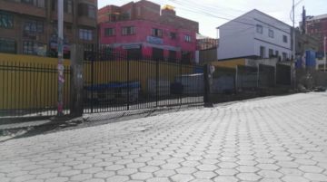 Así lucen las calles en la mañana del miércoles 6 de noviembre.