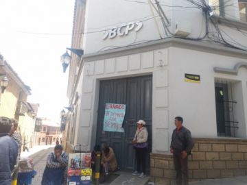 Entidades financieras cerradas.