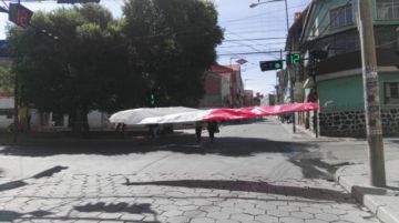 Así lucen las calles en la mañana del miércoles 6 de noviembre.