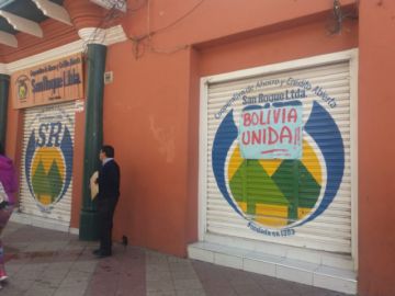 Entidades financieras cerradas.