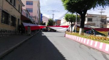 Así lucen las calles en la mañana del miércoles 6 de noviembre.