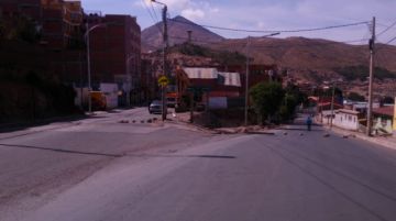 Así lucen las calles en la mañana del miércoles 6 de noviembre.