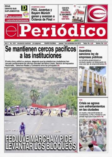El Periódico, Tarija.