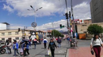 Panorama de las calles por la mañana del jueves 7 de noviembre.