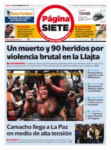 Página Siete, La Paz.