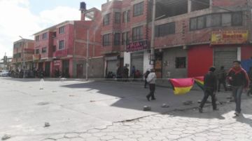 Panorama de las calles por la mañana del jueves 7 de noviembre.