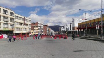Panorama de las calles por la mañana del jueves 7 de noviembre.