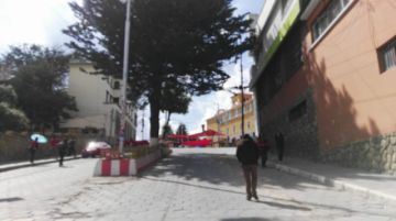 Panorama de las calles por la mañana del jueves 7 de noviembre.