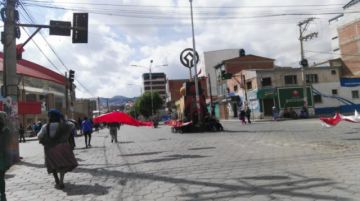 Panorama de las calles por la mañana del jueves 7 de noviembre.