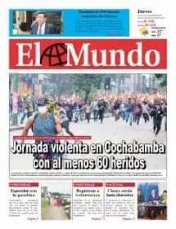 El Mundo, Santa Cruz.