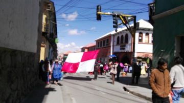 Así está el centro de la ciudad.