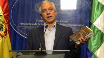 García Linera: renuncia de Morales sería como enterrar la democracia