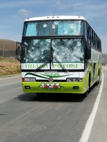 Foto enviada desde la caravana.