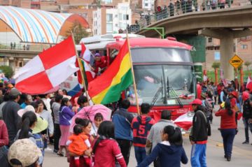 Se embarcaron hacia La Paz. EL POTOSÍ
